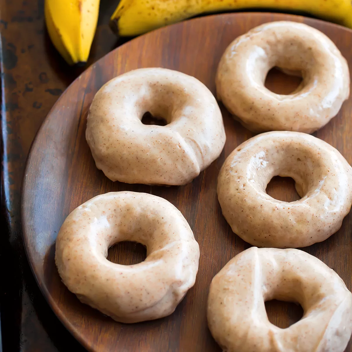 Bake Easy Banana Bread Donuts with Irresistible Glaze